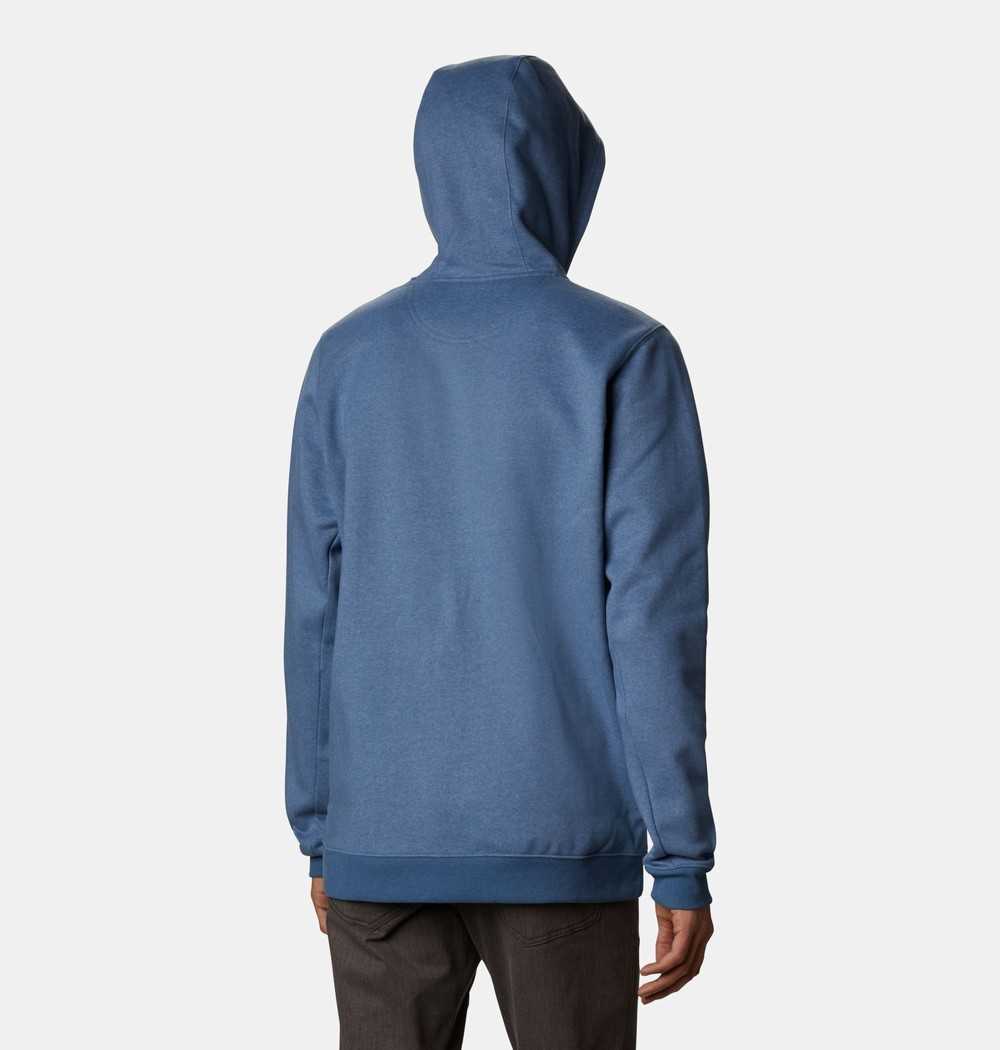 Blue Columbia Hoodies Men New - Columbia Hart Mountain II Fleece Clothing