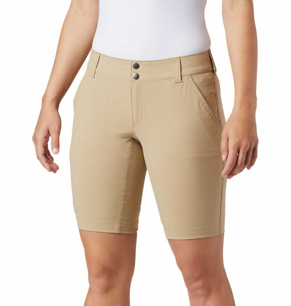 British Tan Columbia Shorts Women New Collection Columbia Saturday Trail Long Clothing